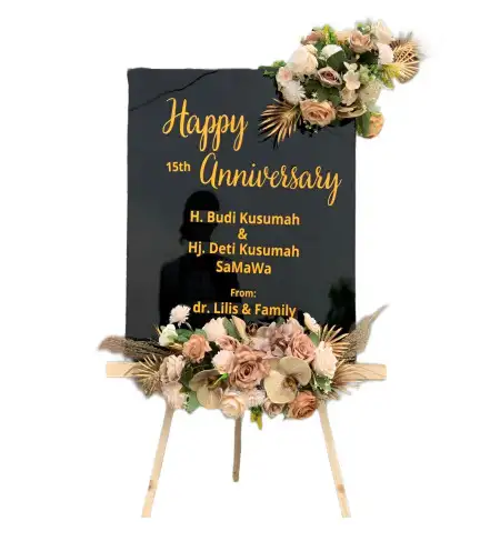 Papan Bunga Akrilik Senori