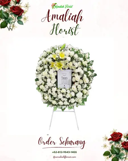 Krans Bunga Duka Senori